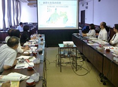 防災施策研究に静岡市を視察