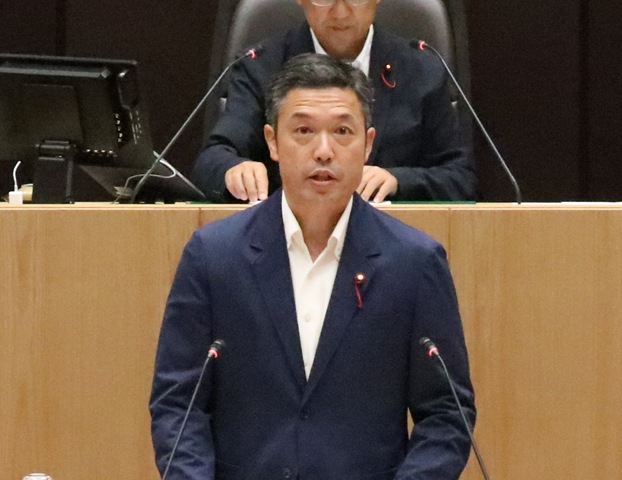 2025年　第3回川崎市議会定例会（9月議会）で市古次郎議員が代表質問を行いました