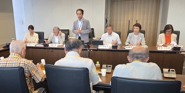 年金者組合と懇談しました。